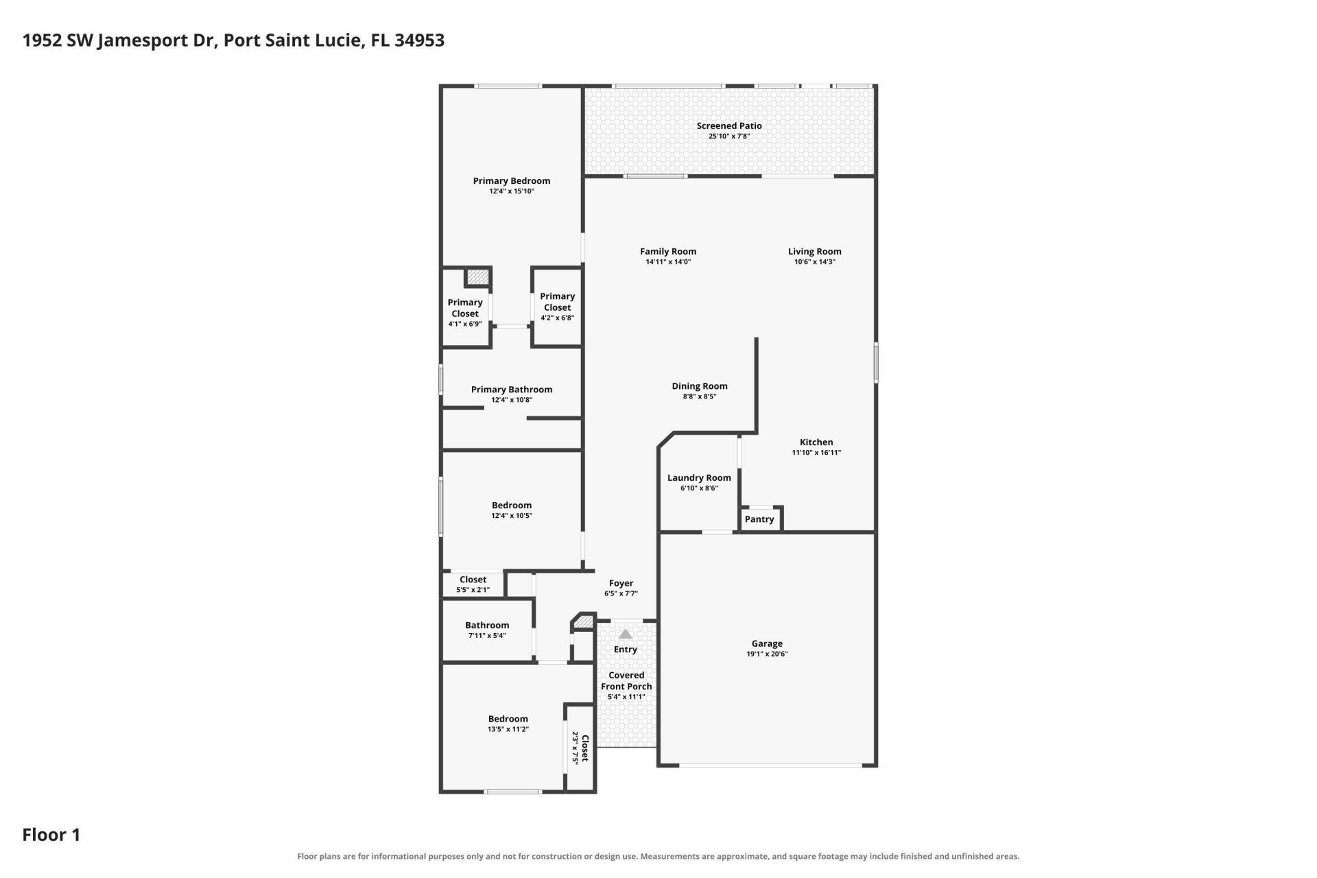 1952 SW Jamesport Drive, Port Saint Lucie, FL 34953 Photo