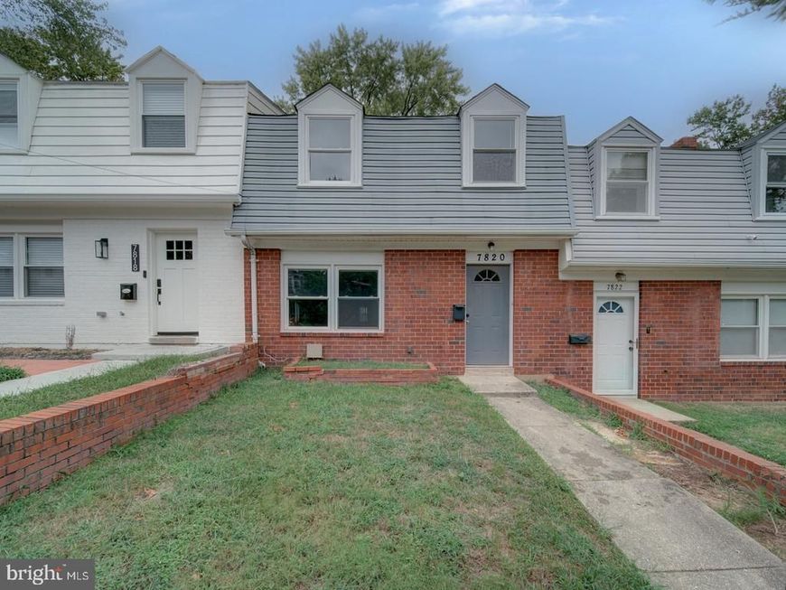7820 Allendale Drive , Landover, MD 20785 Main Photo