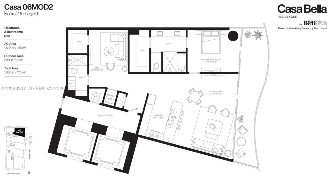1400 Biscayne Blvd , Unit 706, Miami, FL 33132 Photo