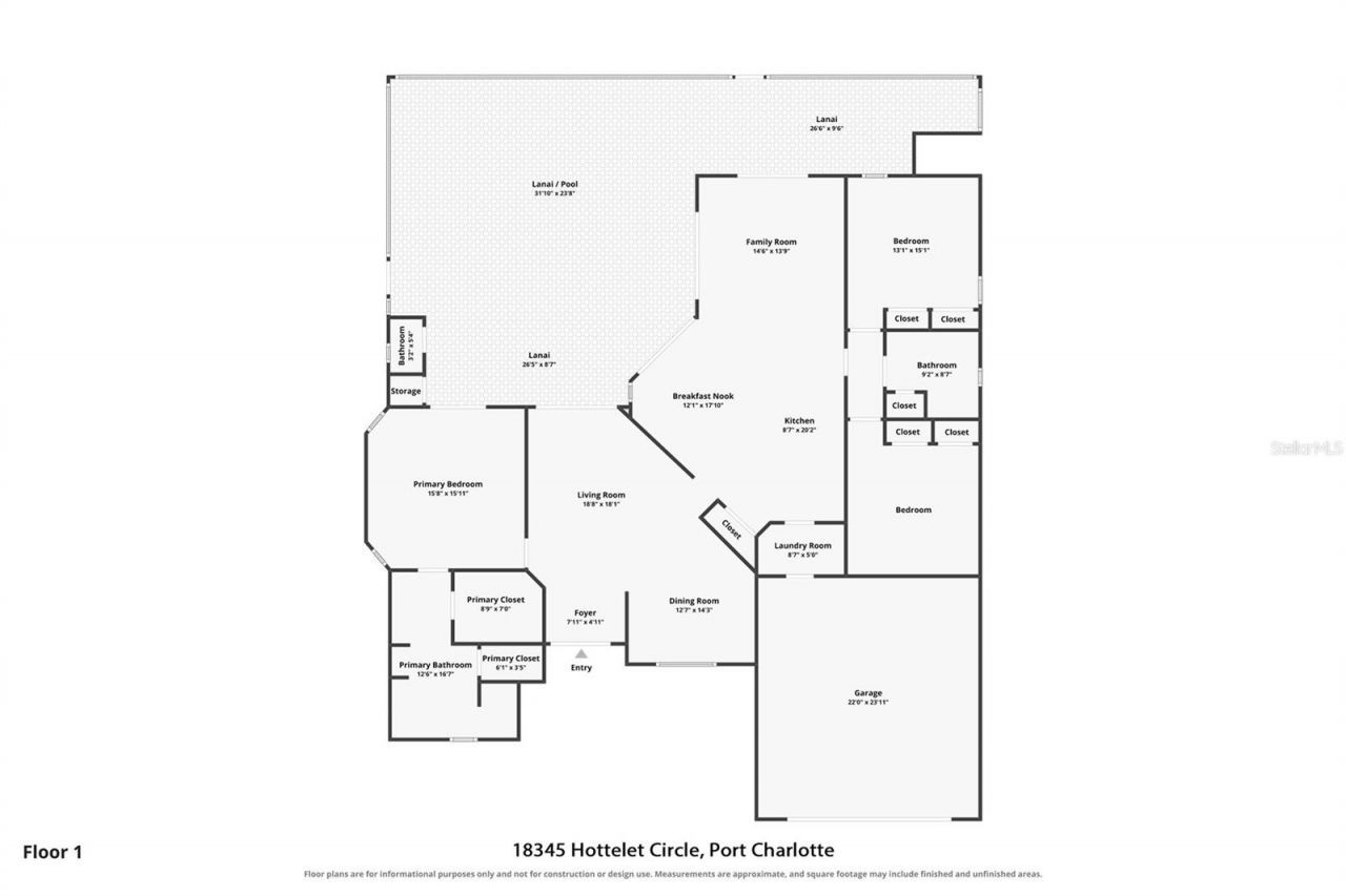 18345 Hottelet Circle , Port Charlotte, FL 33948 Photo
