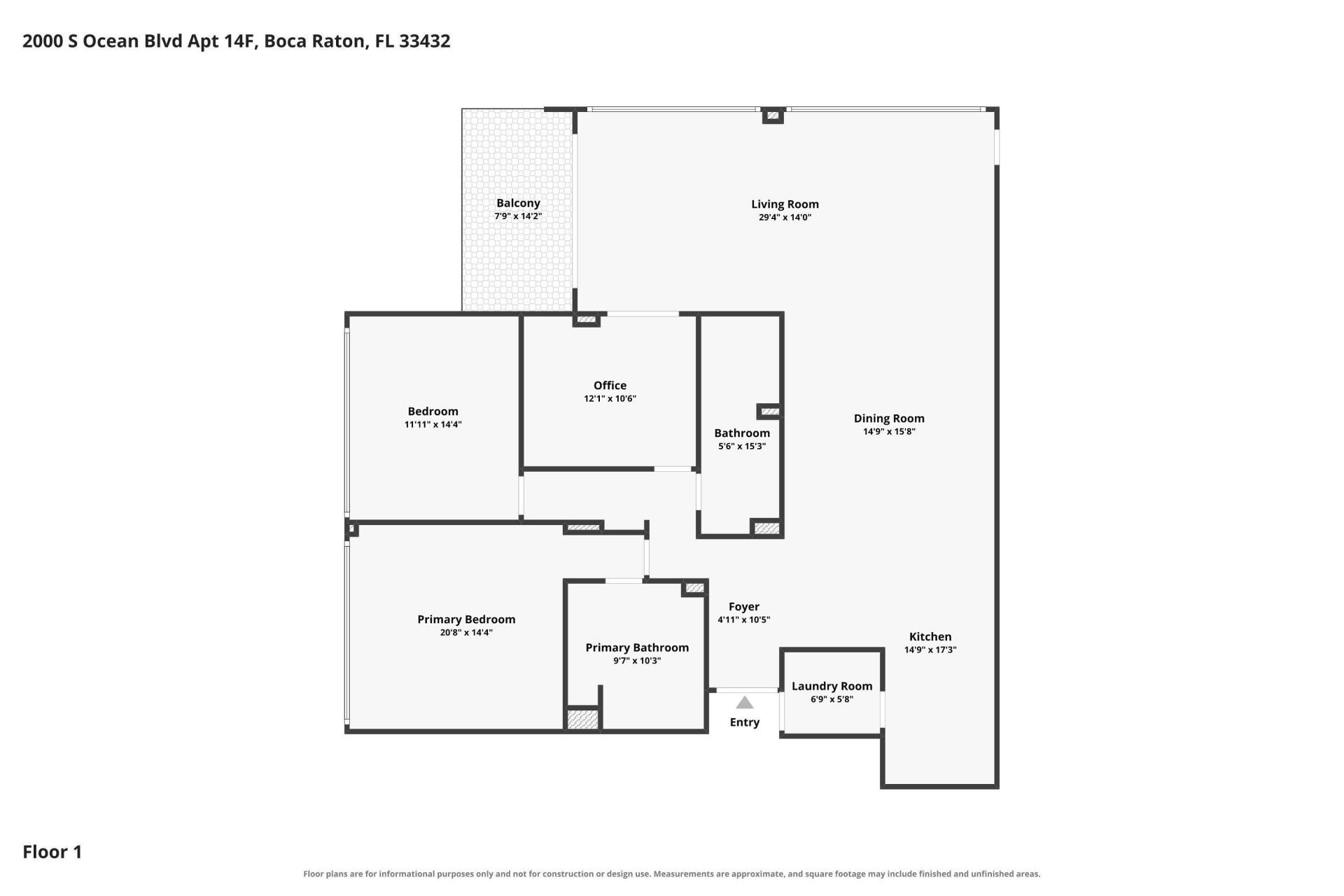 2000 S Ocean Boulevard, Unit 14-F, Boca Raton, FL 33432 Photo