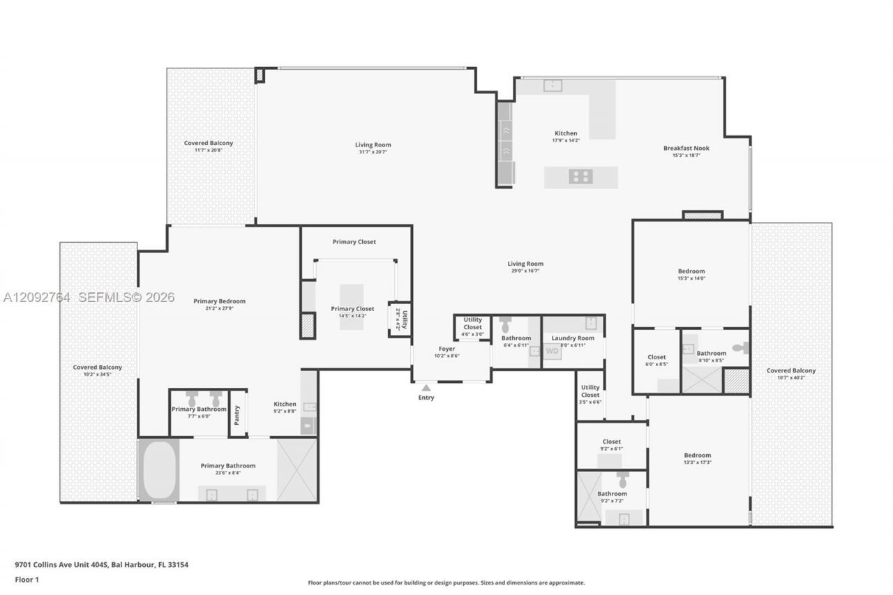 9701 Collins Ave, Unit 2601, Bal Harbour, FL 33154 Photo
