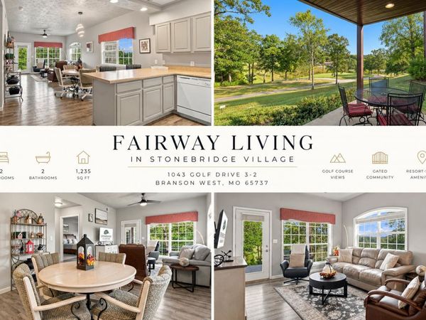 1043 Golf Drive, Unit 3-2, Branson West, MO 65737