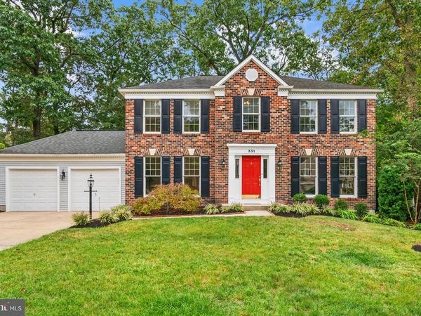 331 COOL RIDGE COURT, MILLERSVILLE, MD 21108