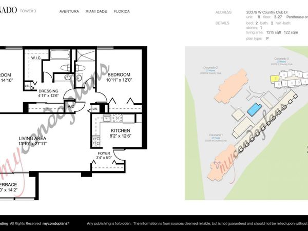 20379 W COUNTRY CLUB Drive, Unit 1139, Aventura, FL 33180