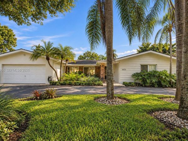 14721 SW 84th Ct , Palmetto Bay, FL 33158