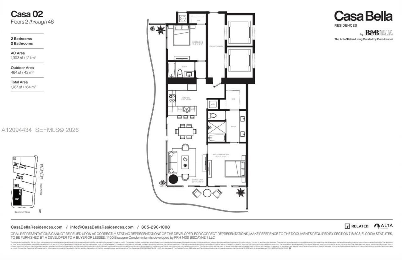1400 Biscayne Blvd , Unit 402, Miami, FL 33132 Photo