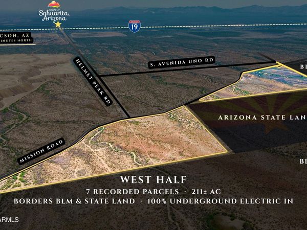 00 S Mission Rd & Helmet Peak Road, Unit 1-7, Sahuarita, AZ 85629