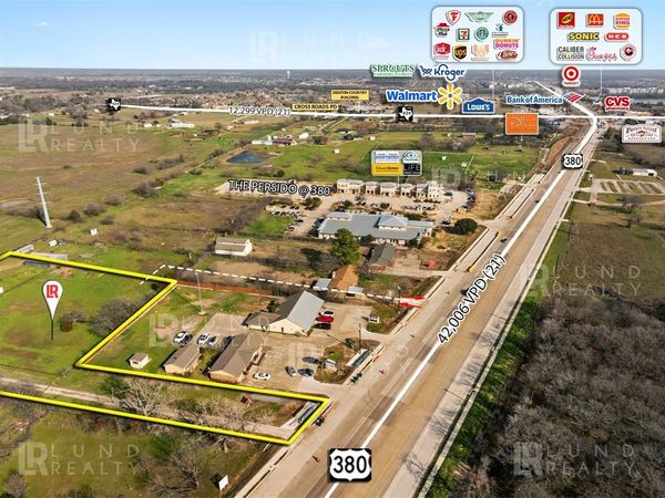 2.1 Acres E US Highway 380 Highway, Unit Lot-2, Cross Roads, TX 76227