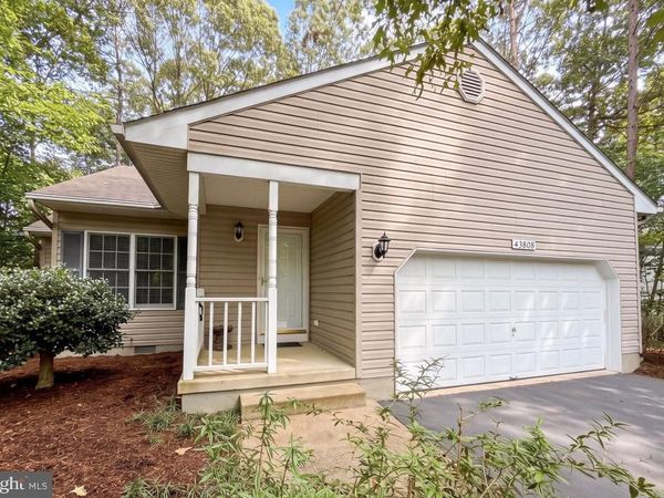 43808 SASSAFRAS DRIVE, CALIFORNIA, MD 20619