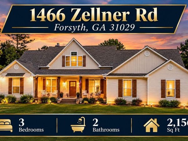 1466 Zellner Road, Forsyth, GA 31029