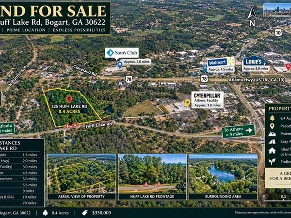 325 Huff Lake Road, Bogart, GA 30622