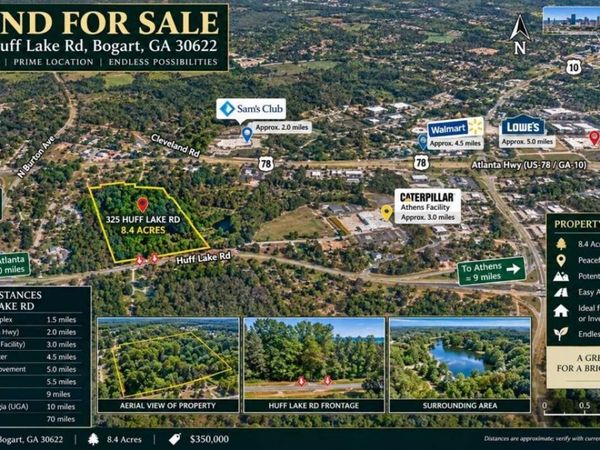 325 Huff Lake Road, Bogart, GA 30622