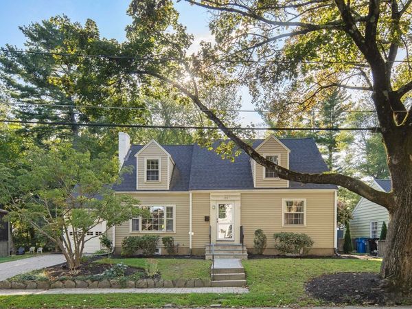 109 Brookside Avenue, Belmont, MA 02478