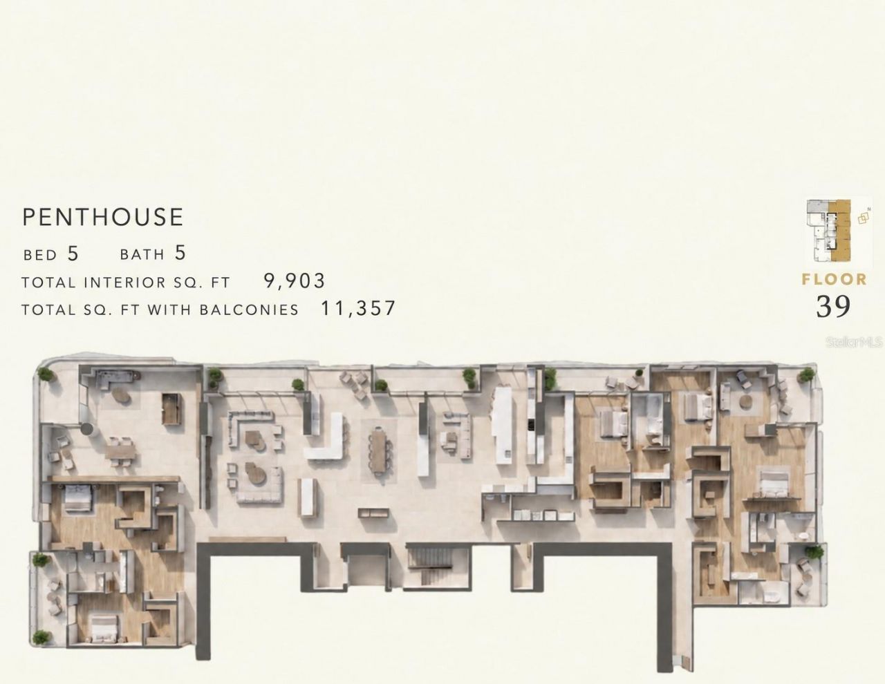 1101 E Jackson Street N, Unit 3903, Tampa, FL 33602 Photo