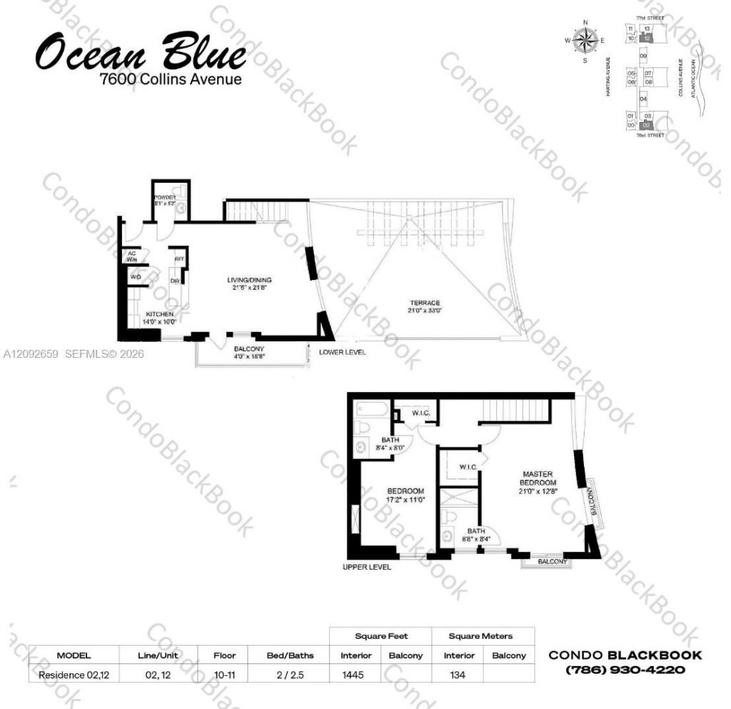 7600 Collins Ave , Unit 1012, Miami Beach, FL 33141 Photo