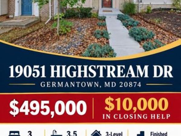 19051 HIGHSTREAM DRIVE, GERMANTOWN, MD 20874