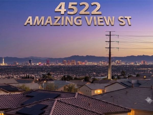 4522 Amazing View Street , Las Vegas, NV 89129