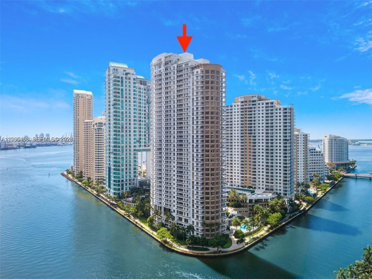 901 Brickell Key Blvd , Unit 2401, Miami, FL 33131 Photo