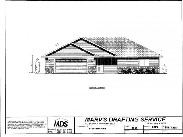 415 1st Street S, Raymond, MN 56282