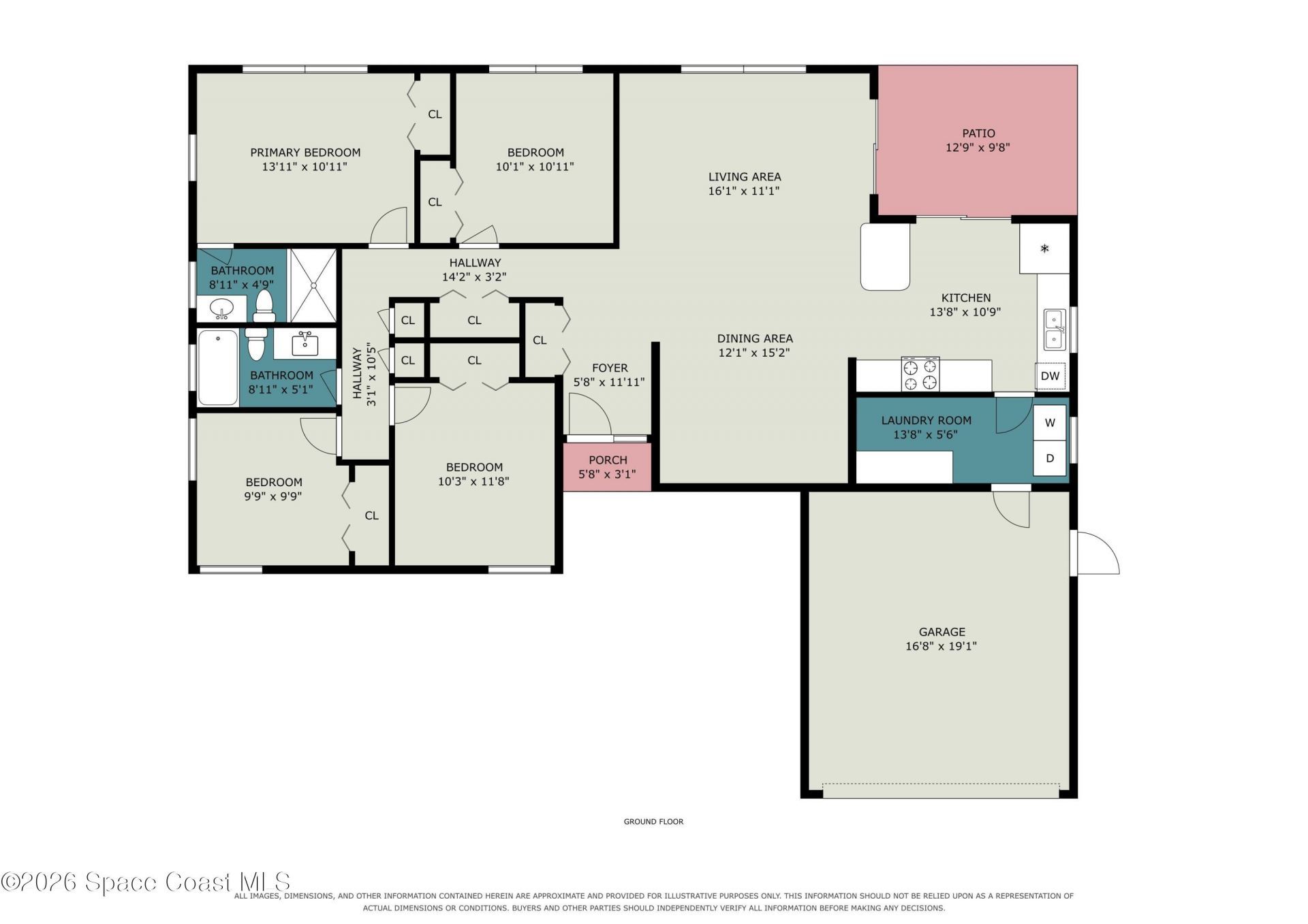 915 Waikiki Drive , Merritt Island, FL 32953 Photo