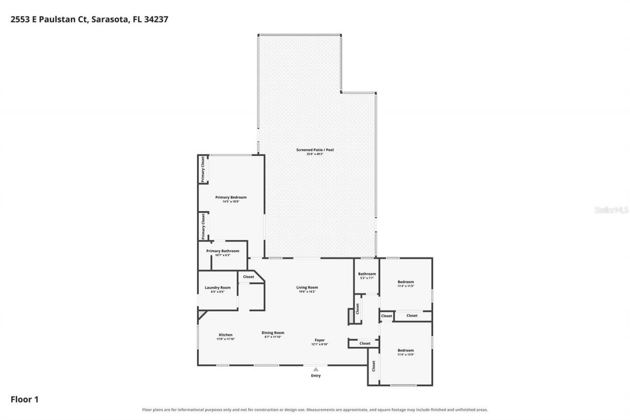 2553 E Paulstan Court , Sarasota, FL 34237 Photo