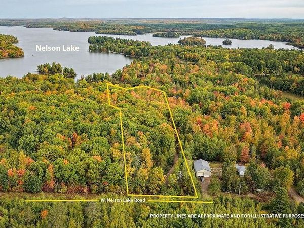 Lot 2 and 3 Nelson Lake Road, Hayward, WI 54843