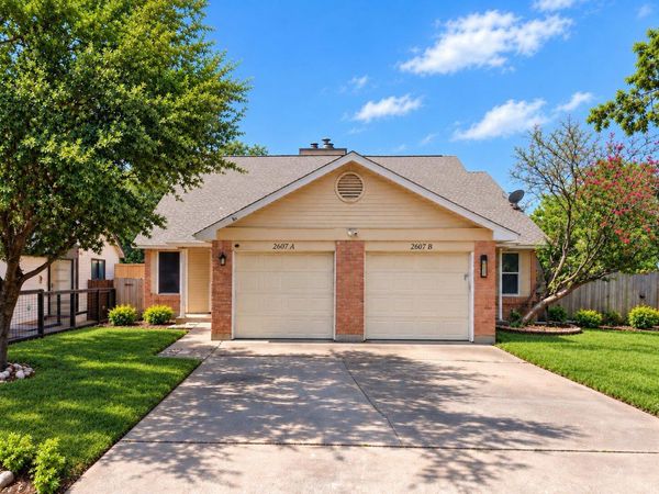 2607 GARRETTSON DR, Unit A, Austin, TX 78748