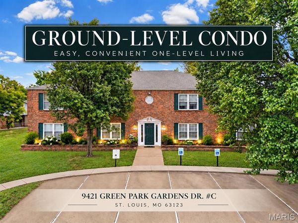 9421 Green Park Gardens Drive, Unit C, St Louis, MO 63123