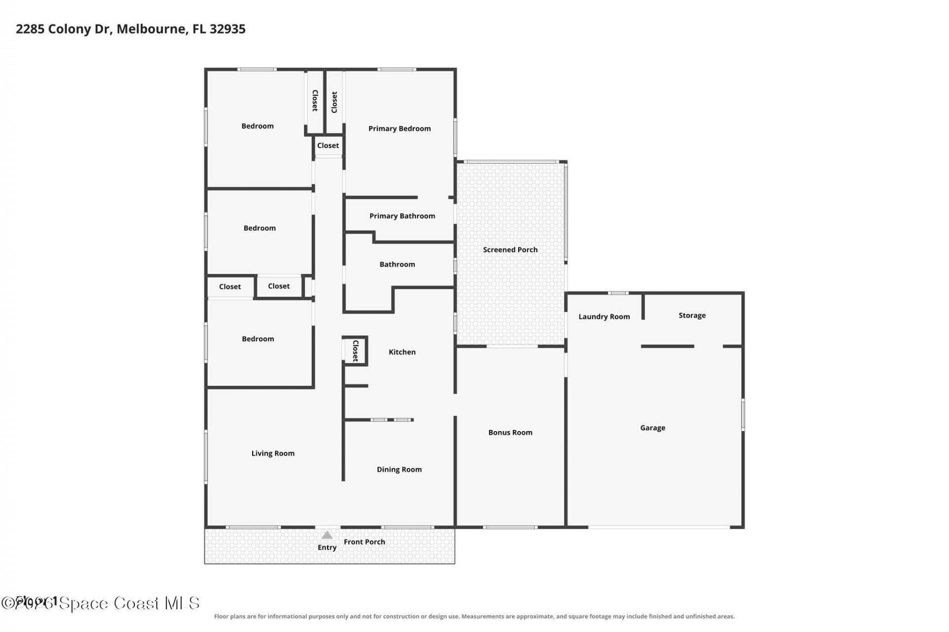 2285 Colony Drive , Melbourne, FL 32935 Photo
