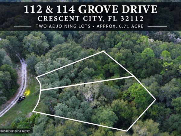 112 & 114 GROVE DRIVE , CRESCENT CITY, FL 32112