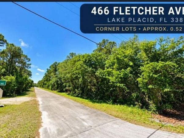 466 FLETCHER AVENUE , LAKE PLACID, FL 33852