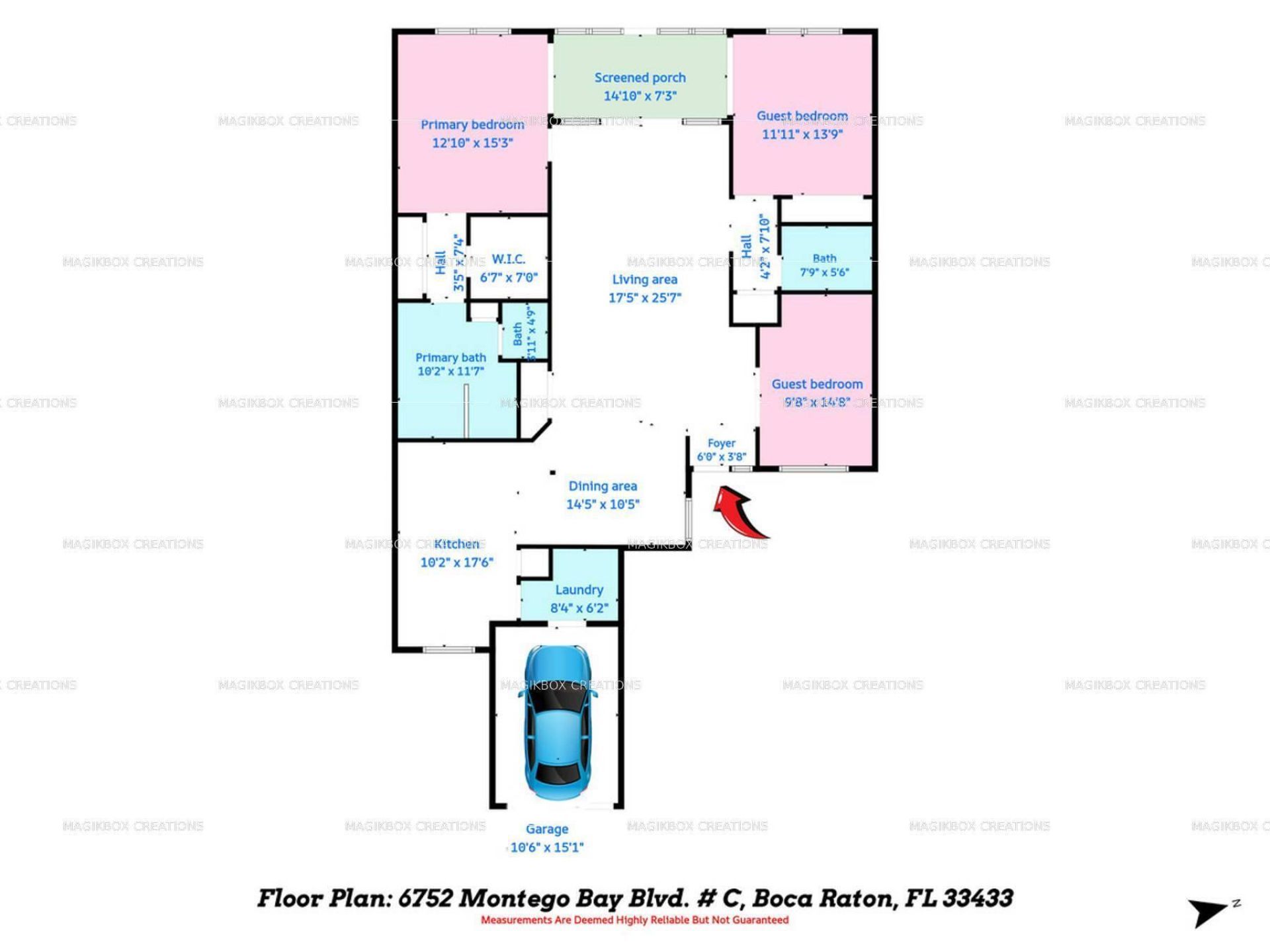 6752 Montego Bay Boulevard, Unit C, Boca Raton, FL 33433 Photo