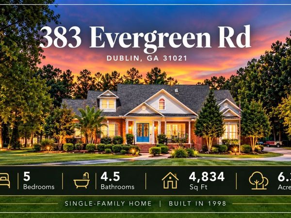 383 Evergreen Road, Dublin, GA 31021