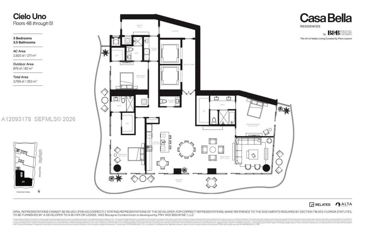 1400 Biscayne Boulevard , Unit 5101, Miami, FL 33132 Photo
