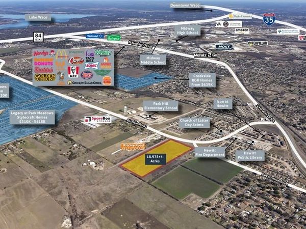 00 Ritchie Road, Lorena, TX 76655