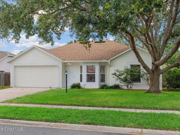 257 S Mcclain Drive , West Melbourne, FL 32904