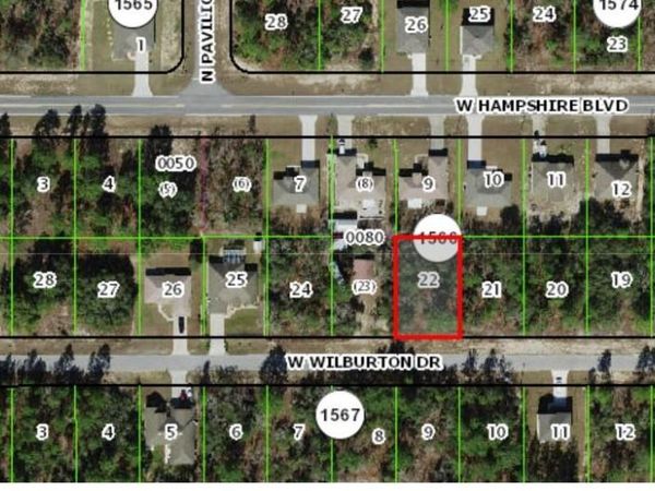 3449 W WILBURTON DRIVE , CITRUS SPRINGS, FL 34433