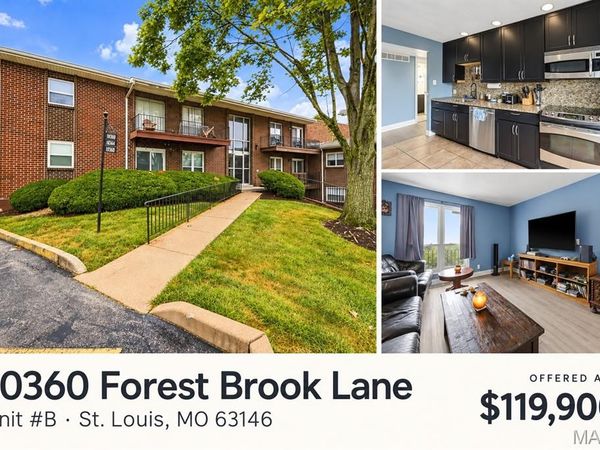 10360 Forest Brook Lane , Unit B, St Louis, MO 63146