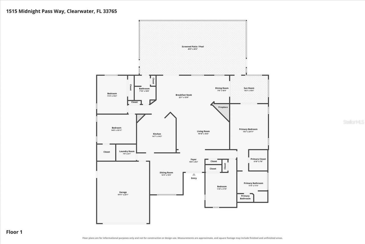 1515 Midnight Pass Way, Clearwater, FL 33765 Photo