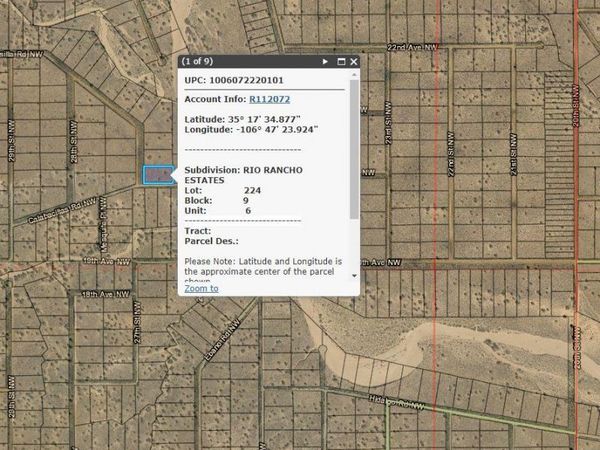 Calabadillos Road NW, Rio Rancho, NM 87144