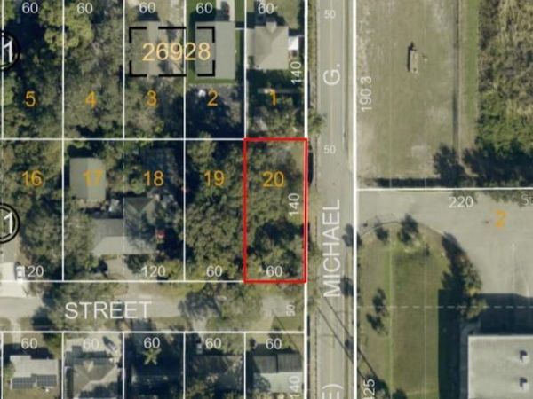 TBD Lot 20 BOSTON STREET , TARPON SPRINGS, FL 34689
