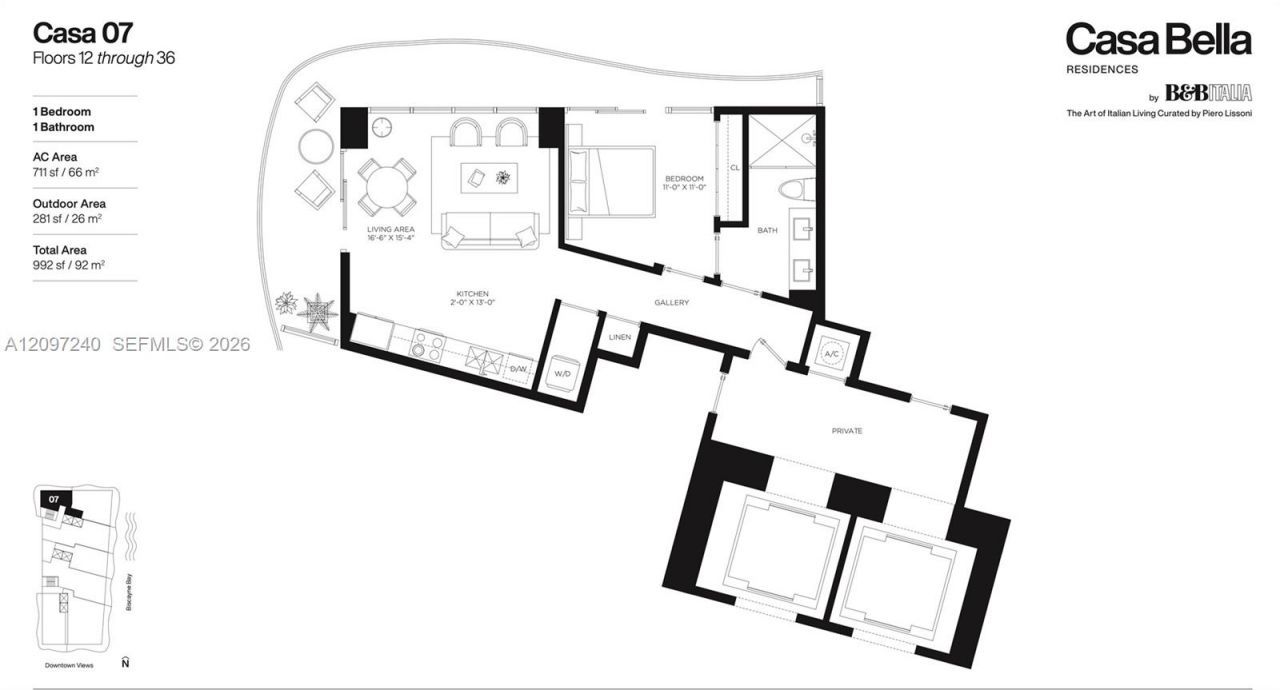 1400 Biscayne Boulevard , Unit 3007, Miami, FL 33132 Photo