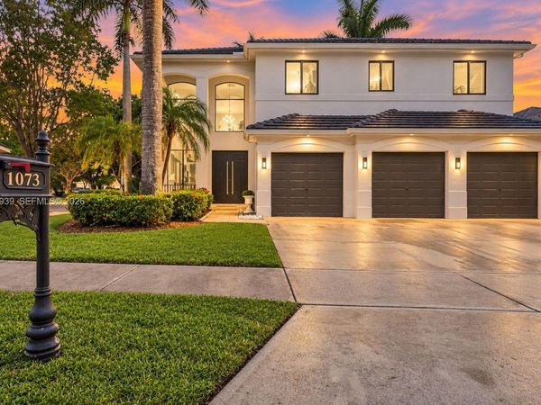 1073 Allamanda Way , Weston, FL 33327