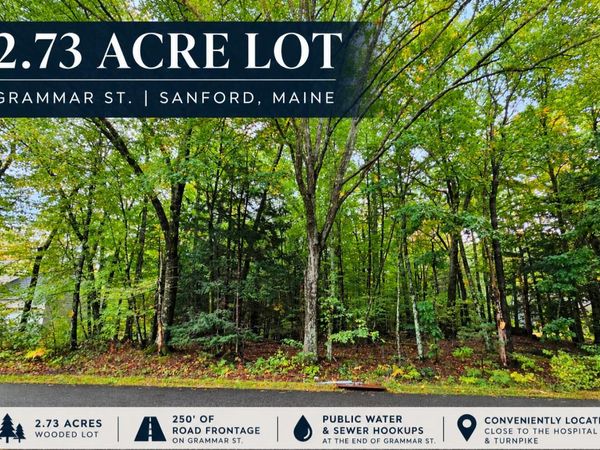 Lot 1 Grammar Street, Sanford, ME 04073