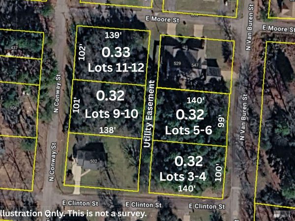 508 N Conway St , Heber Springs, AR 72543
