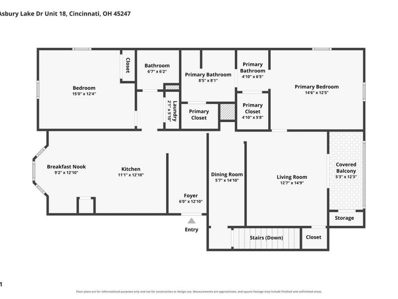 5471 Asbury Lake Drive, Unit 18, Green Township, OH 45247 Photo 38