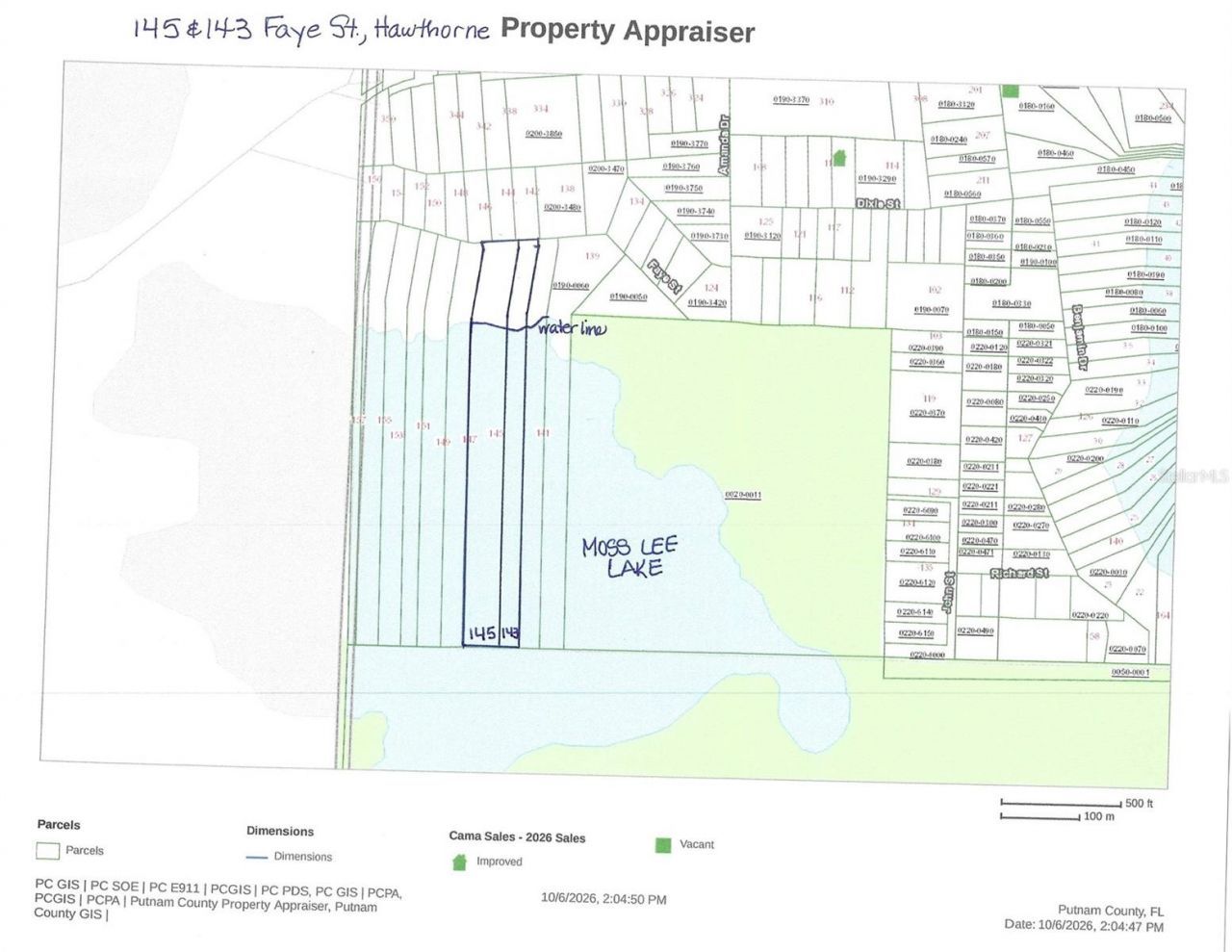 145 & 143 Faye Street, Hawthorne, FL 32640 Photo