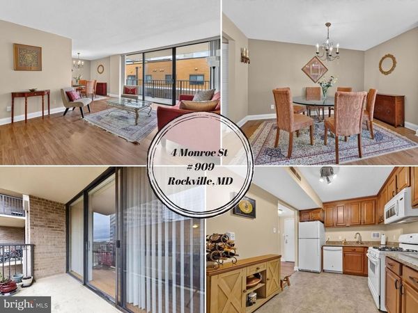 4 MONROE STREET , Unit 4-909, ROCKVILLE, MD 20850
