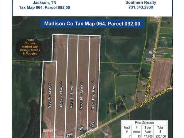 Tract 10 Cotton Grove Road , Jackson, TN 38305